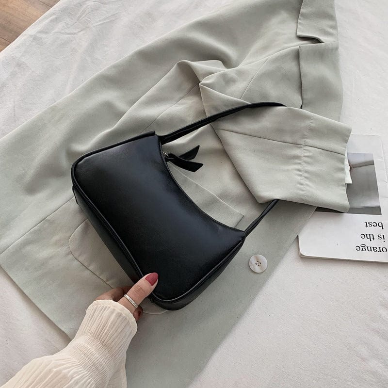 EmiSmile chic bags Black Simple & Trendy Underarm Bag – The Must-Have Net-Red Favorite