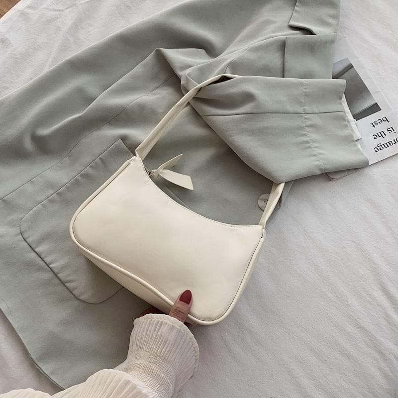 EmiSmile chic bags White Simple & Trendy Underarm Bag – The Must-Have Net-Red Favorite