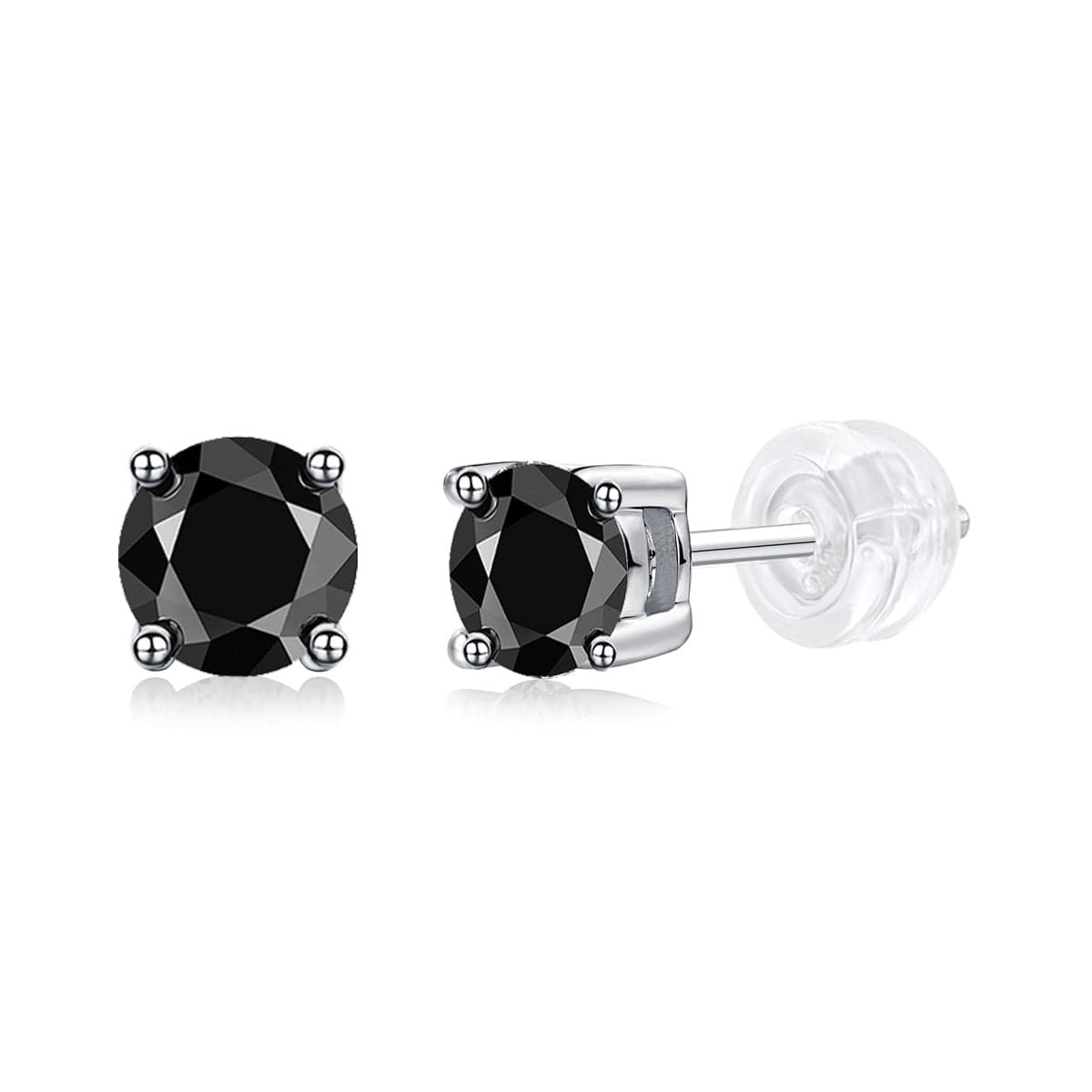 EmiSmile details matter A pair of earrings Pure Love Moissanite Diamond Silver Stud Earrings ❤️