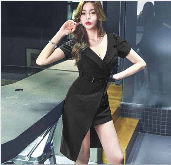 EmiSmile Dreses Black / L Sexy Slim Fit Dress – Sleek, Seductive & Effortlessly Chic