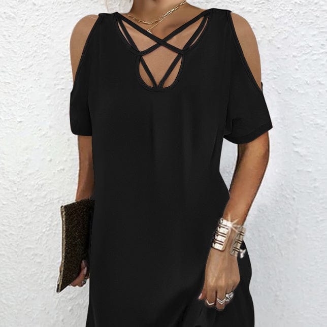 EmiSmile Dreses Effortless Charm – Casual Wrap Dress with Chic Simplicit