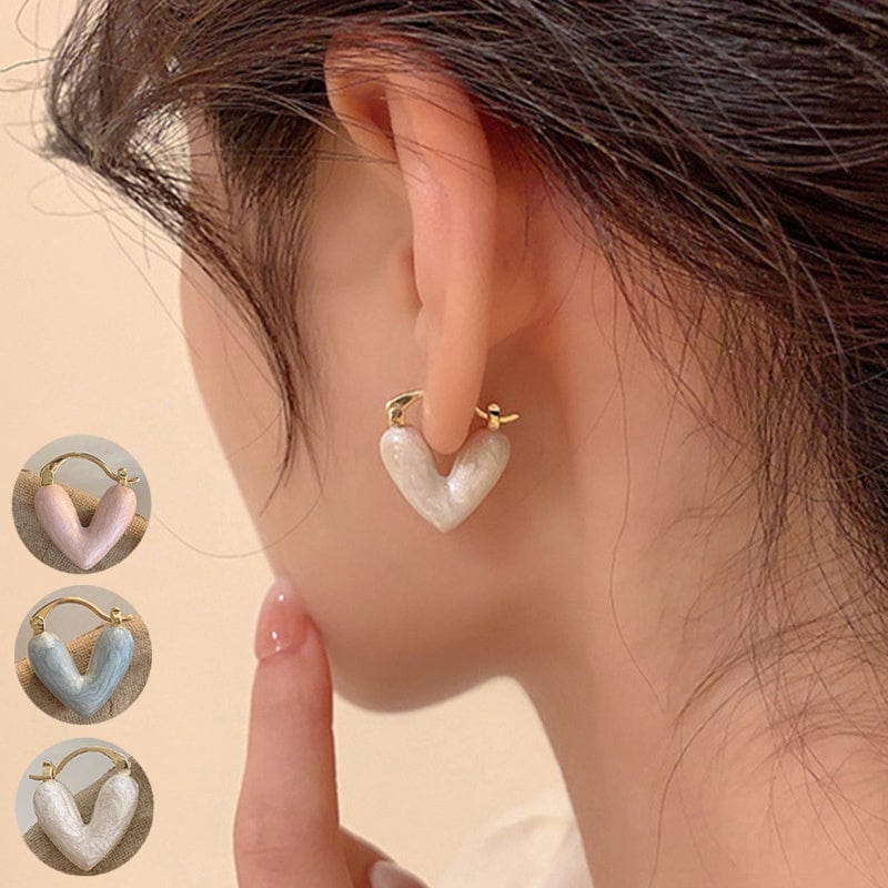 null woman Ins Heart Love Earrings For Women Fashion Accessories Jewelry
