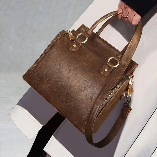 Trendsi 4 Women's Multifunctional Leather Shoulder Bag Handbag