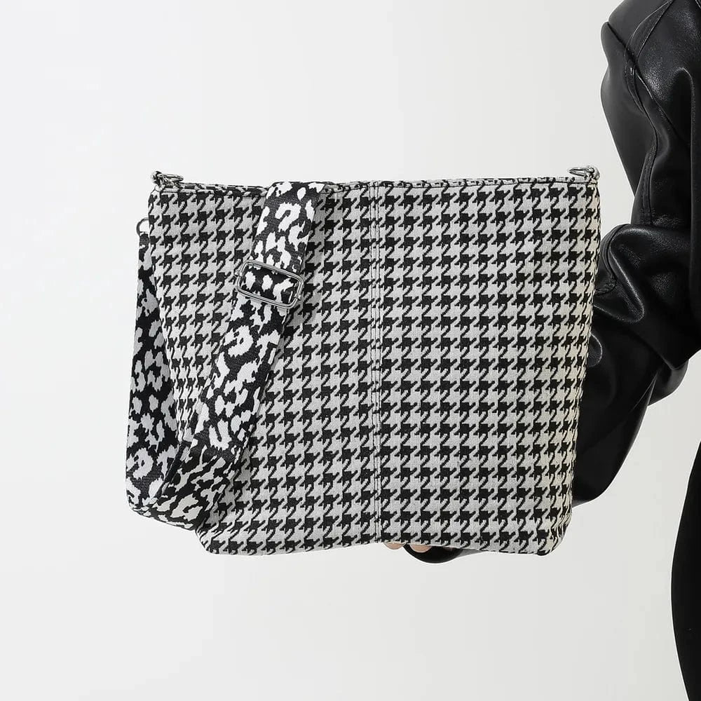 Trendsi Adjustable Strap Medium Shoulder Bag