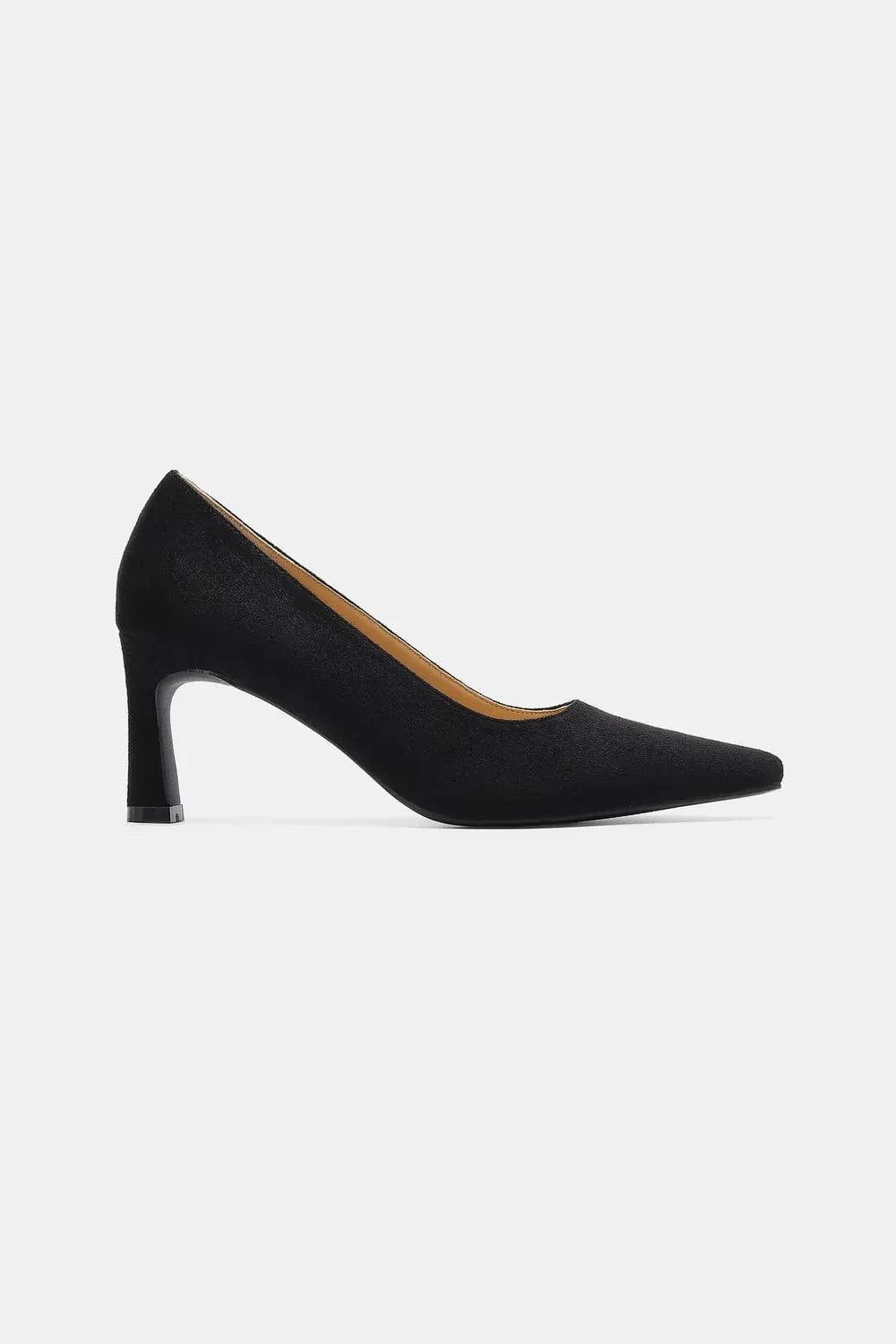 Trendsi Beast Fashion Faux Suede Point Toe Pumps