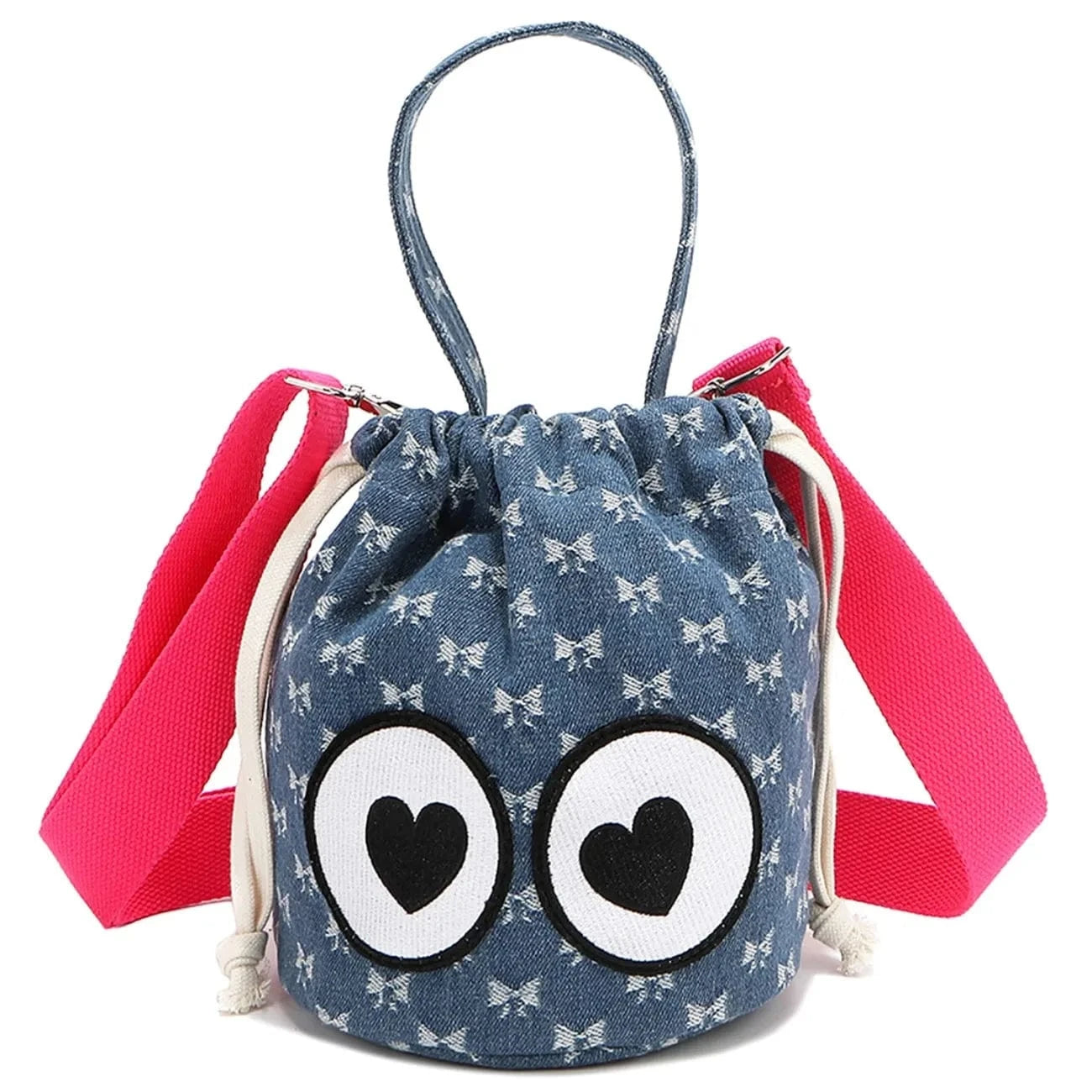 Trendsi BL / One Size Nicole Lee USA Drawstring Bucket Bag
