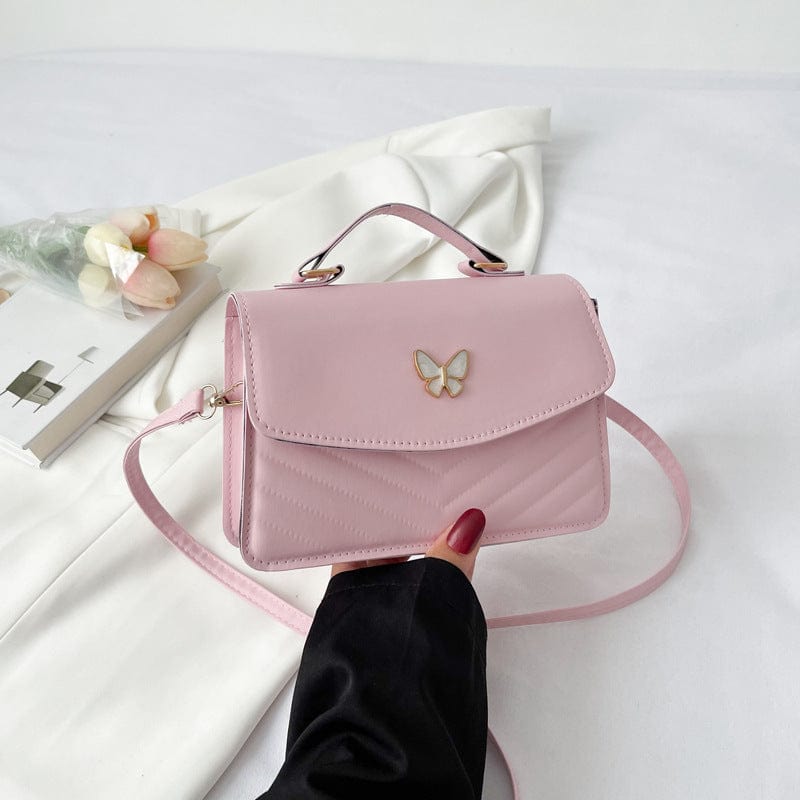 Trendsi chic bags Pink Women's Versatile Simple Fashion Shoulder Messenger Bag