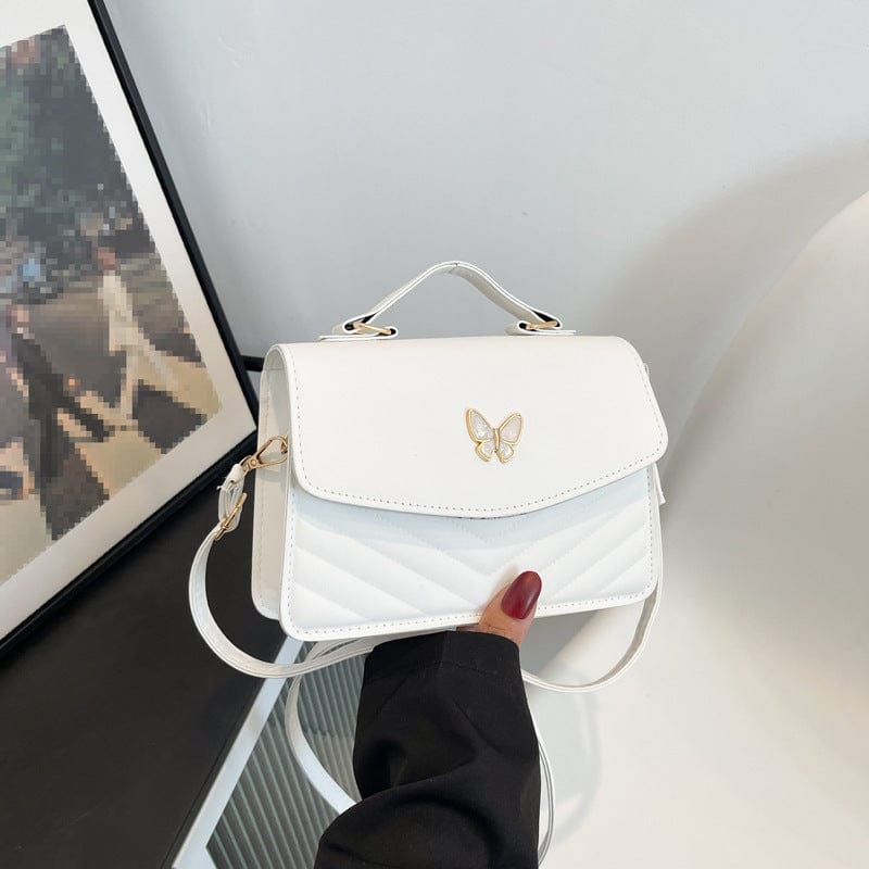 Trendsi chic bags White Women's Versatile Simple Fashion Shoulder Messenger Bag