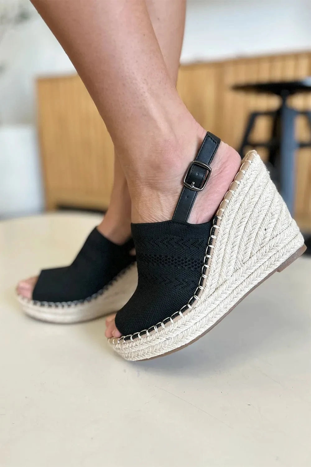 Trendsi Forever Link Peep Toe High Heel Sandals