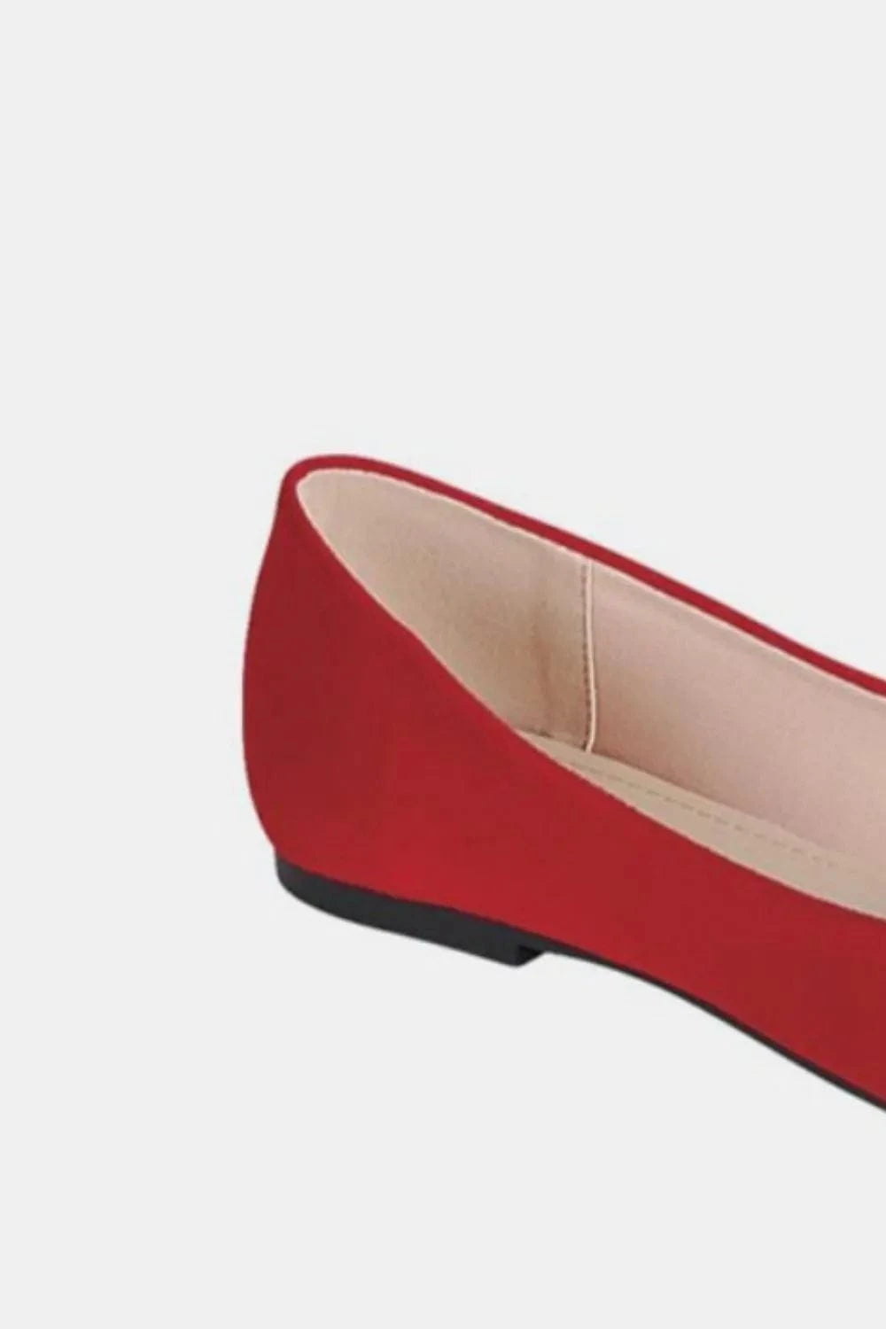 Trendsi Forever Link Pointy Toe Slip On Flat Loafers