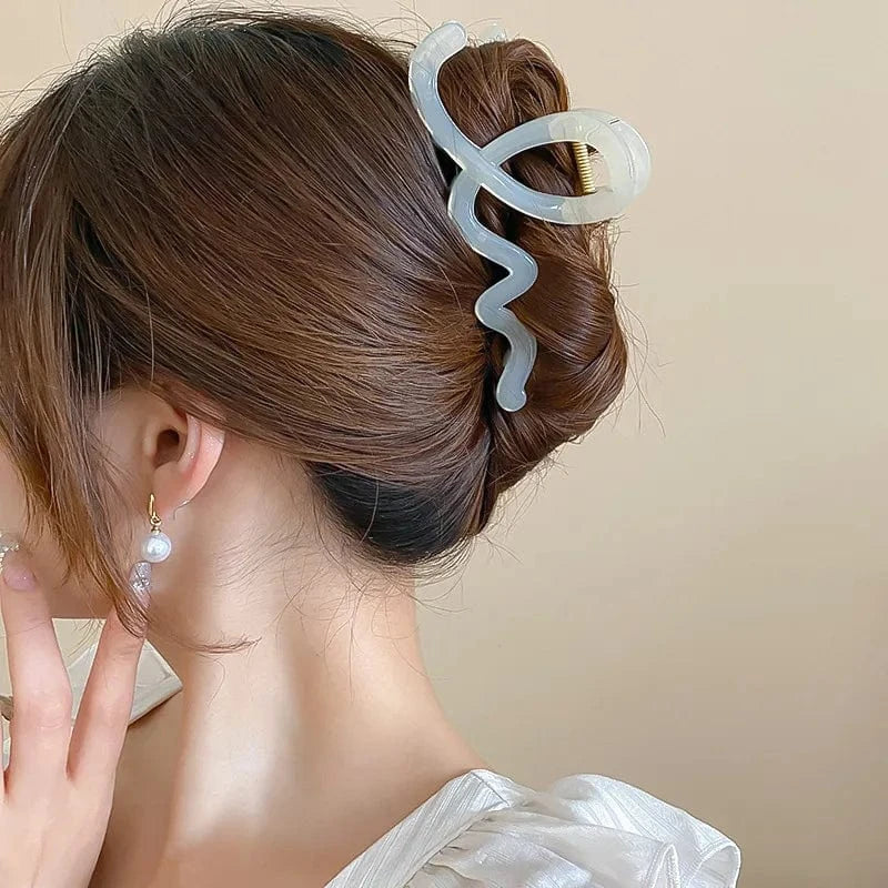Trendsi hair clips Acrylic Hair Claw Clip