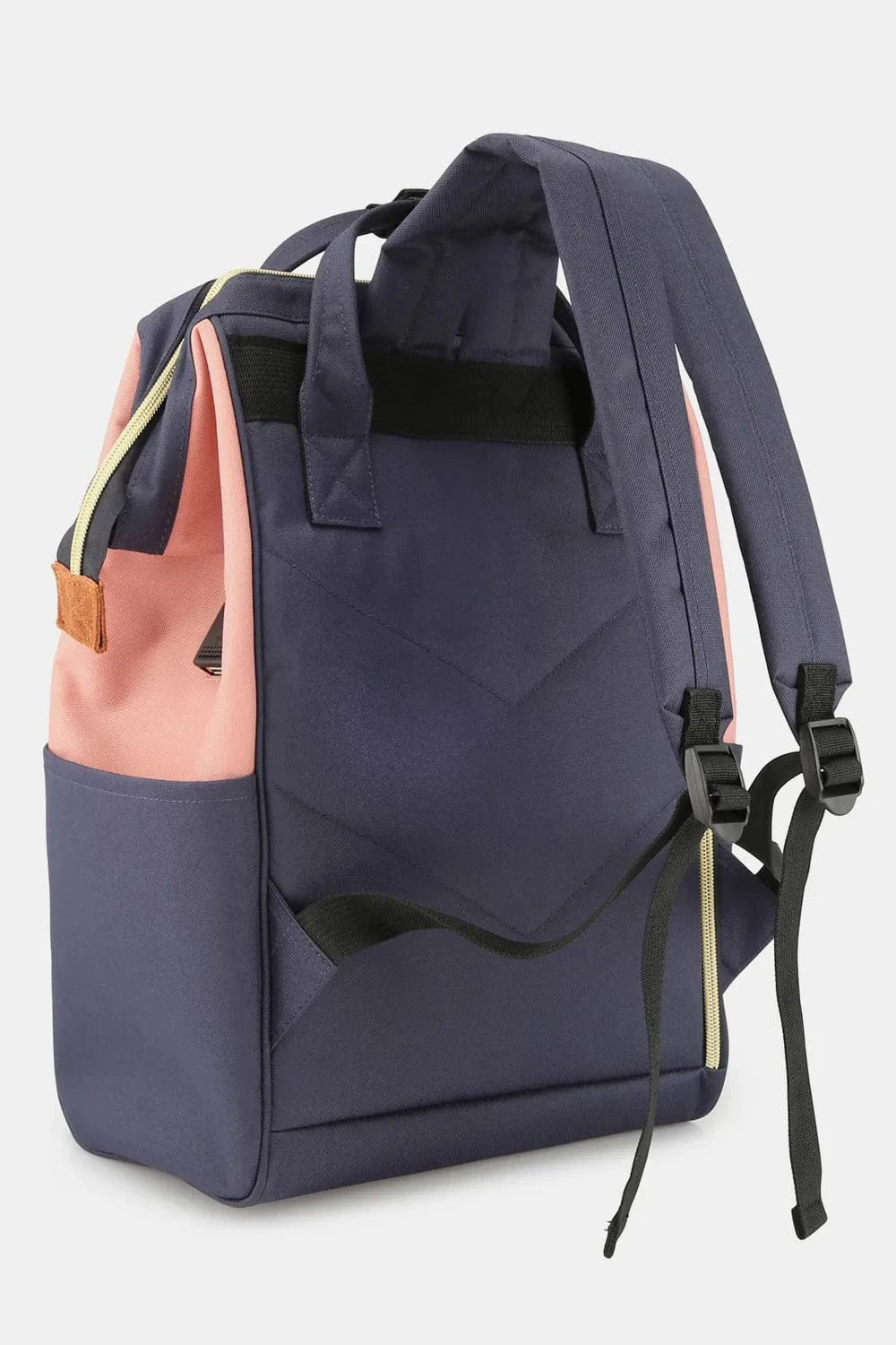 Trendsi Himawari Waterproof Canvas Backpack Bag with Side Pockets