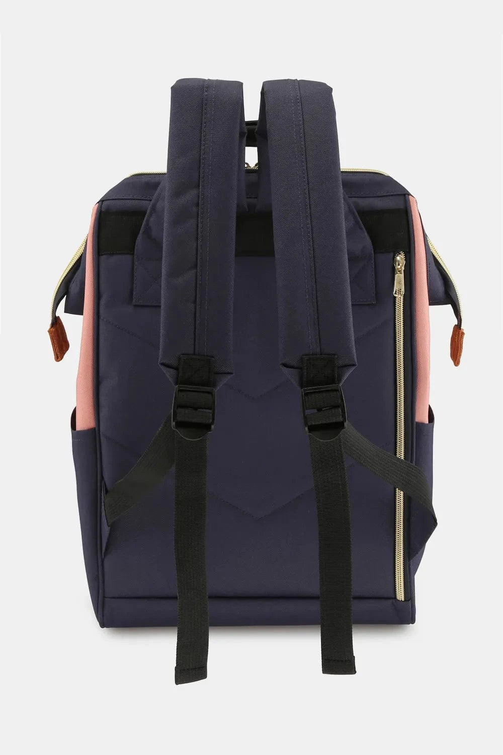 Trendsi Himawari Waterproof Canvas Backpack Bag with Side Pockets
