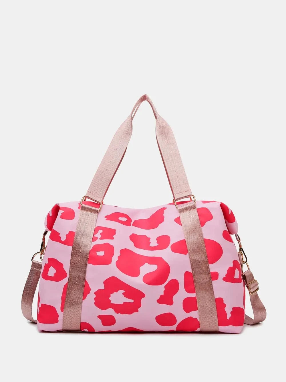 Trendsi Oxford Cloth Leopard 2-Piece Bag Set