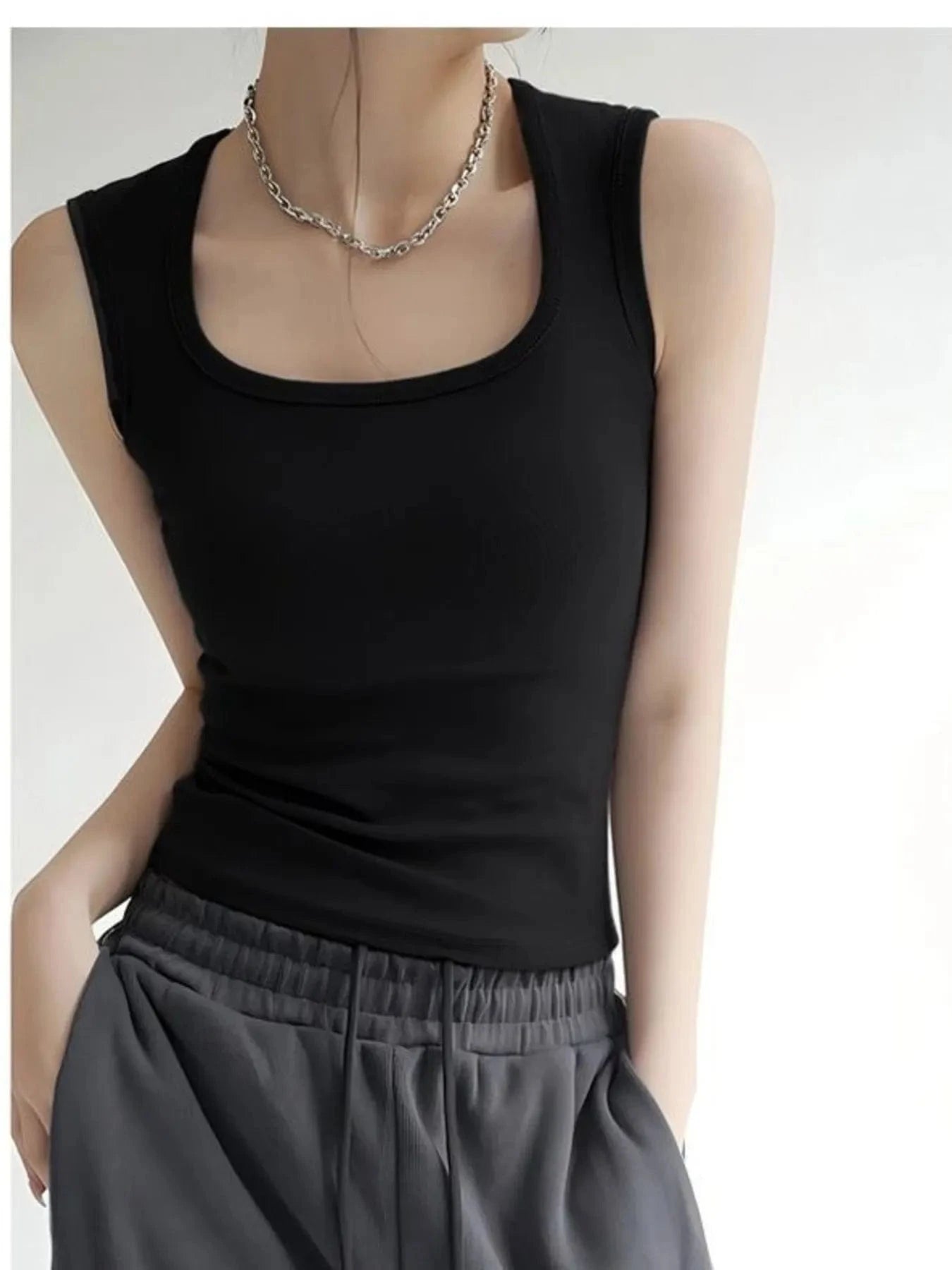 Trendsi Plus Size Wide Strap Tank
