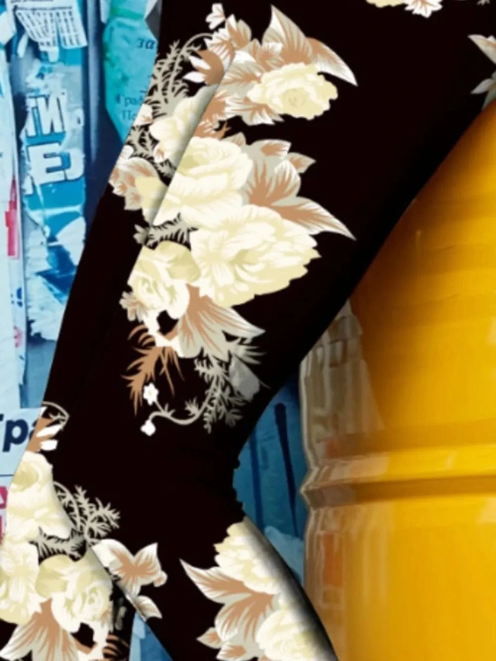Trendsi Printed High Waist Skinny Leggings