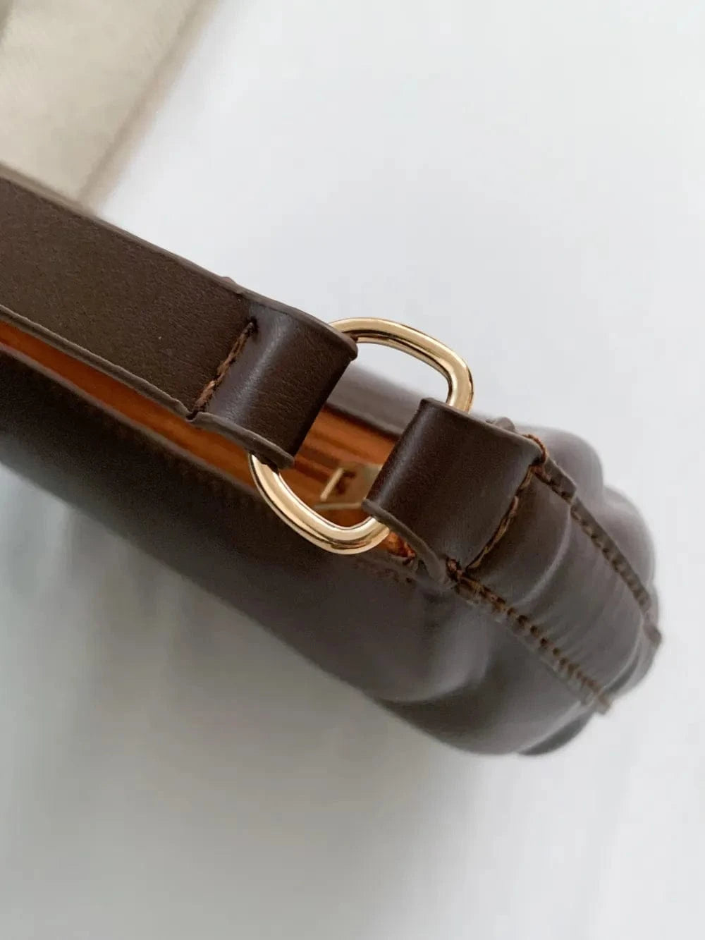 Trendsi PU Leather Shoulder Bag with EarPods Bag
