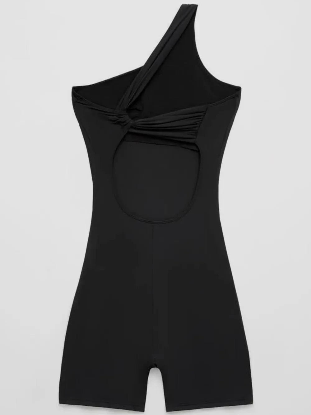 Trendsi Single Shoulder Active Romper