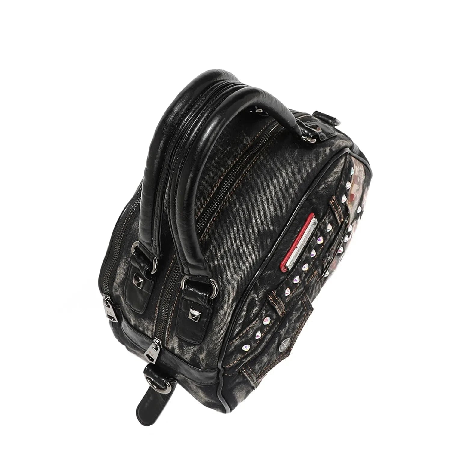 Trendsi SISTERS SECRET / One Size Nicole Lee USA Denim Sisters Secret Dome Handbag