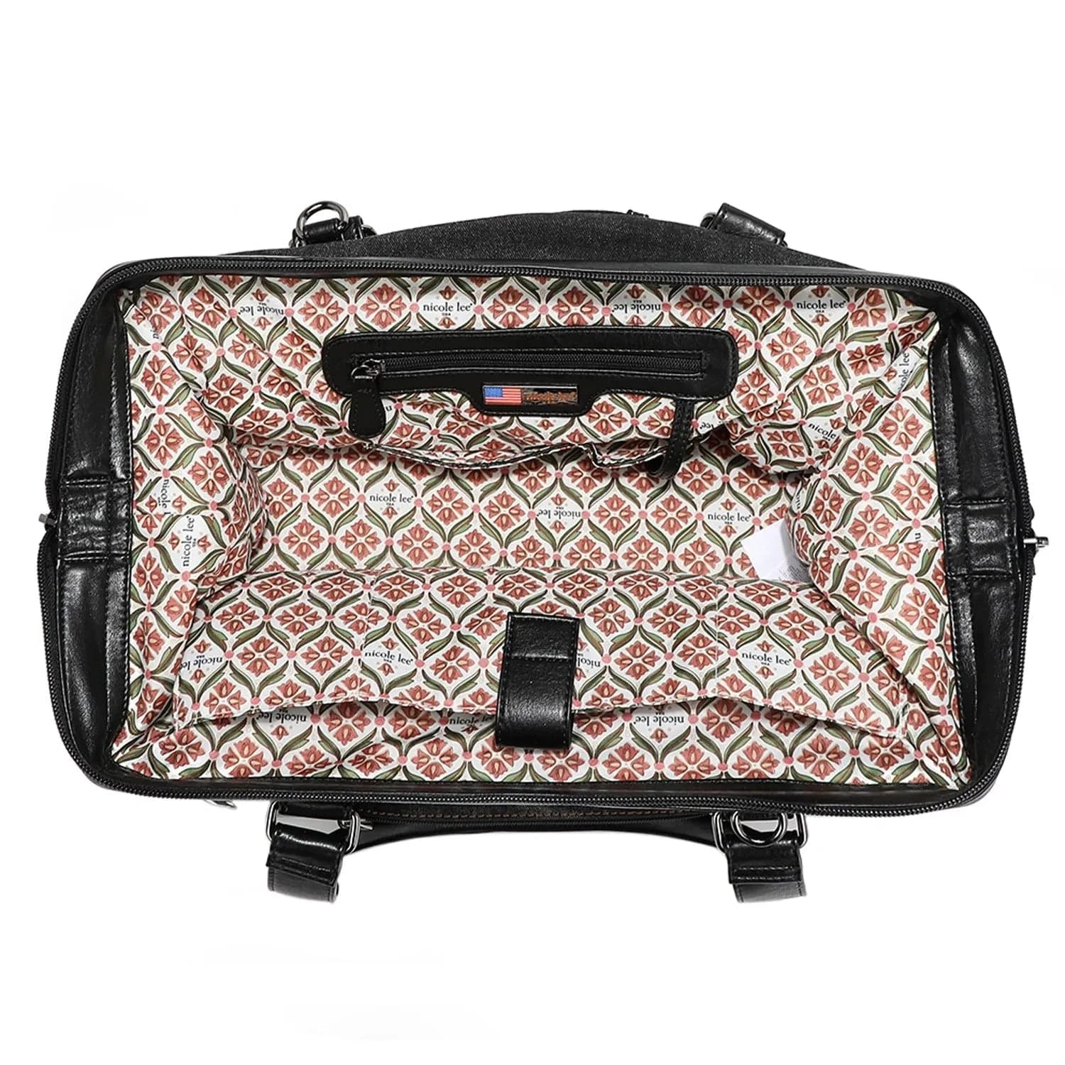 Trendsi SISTERS SECRET / One Size Nicole Lee USA Denim Sisters Secret Weekender Travel Bag