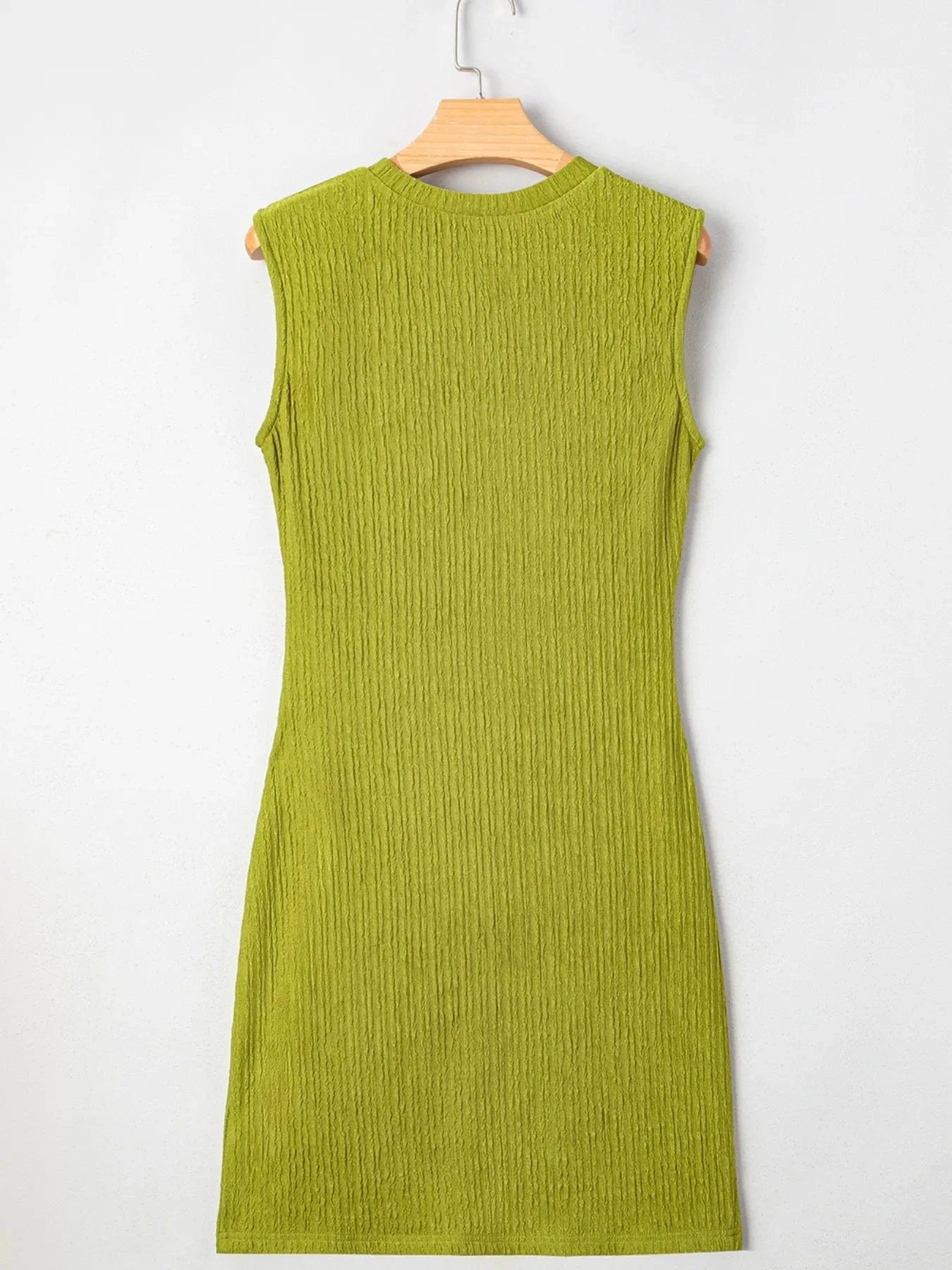 Trendsi Sleeveless Ribbed Bodycon Dress