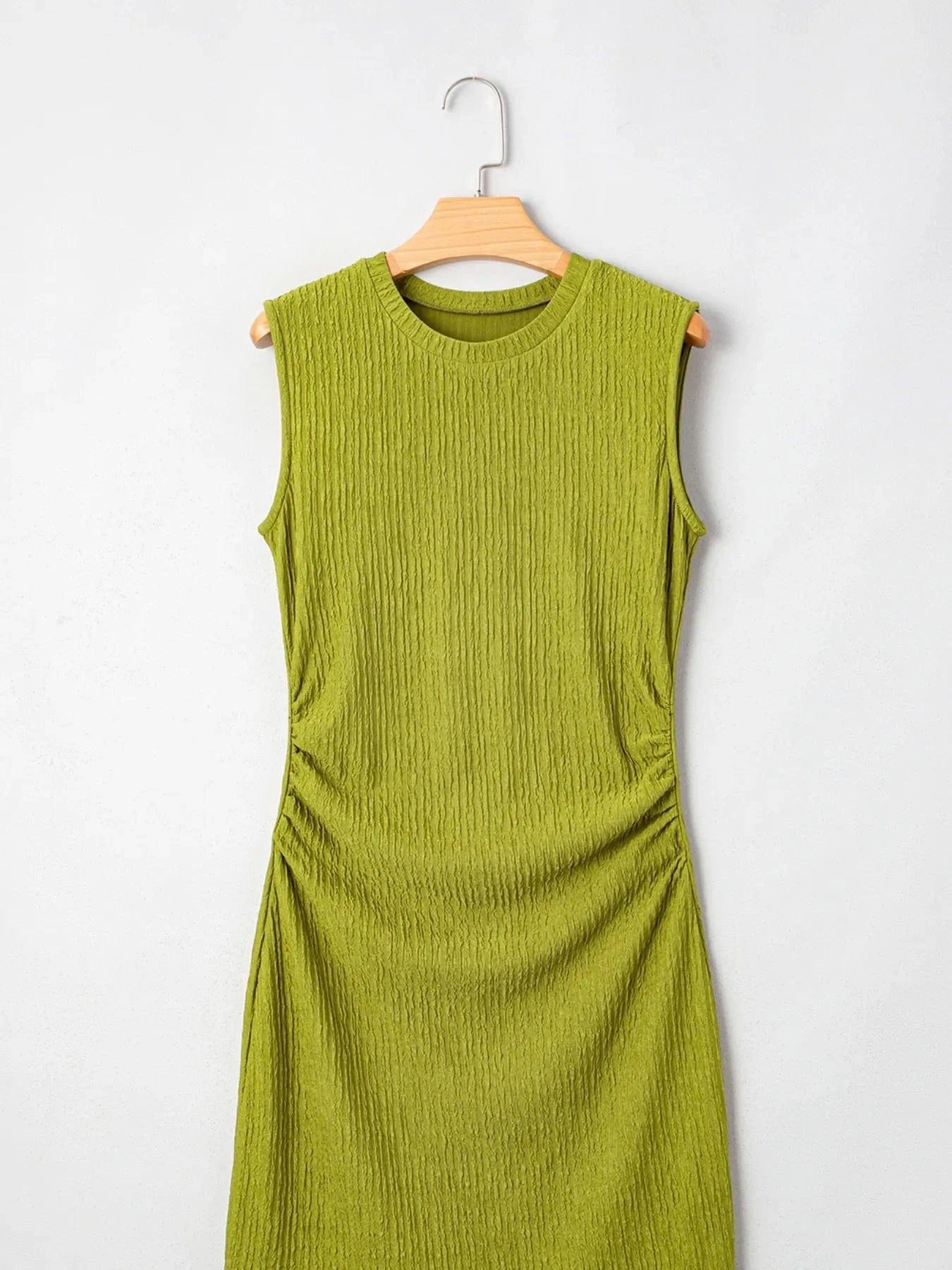 Trendsi Sleeveless Ribbed Bodycon Dress