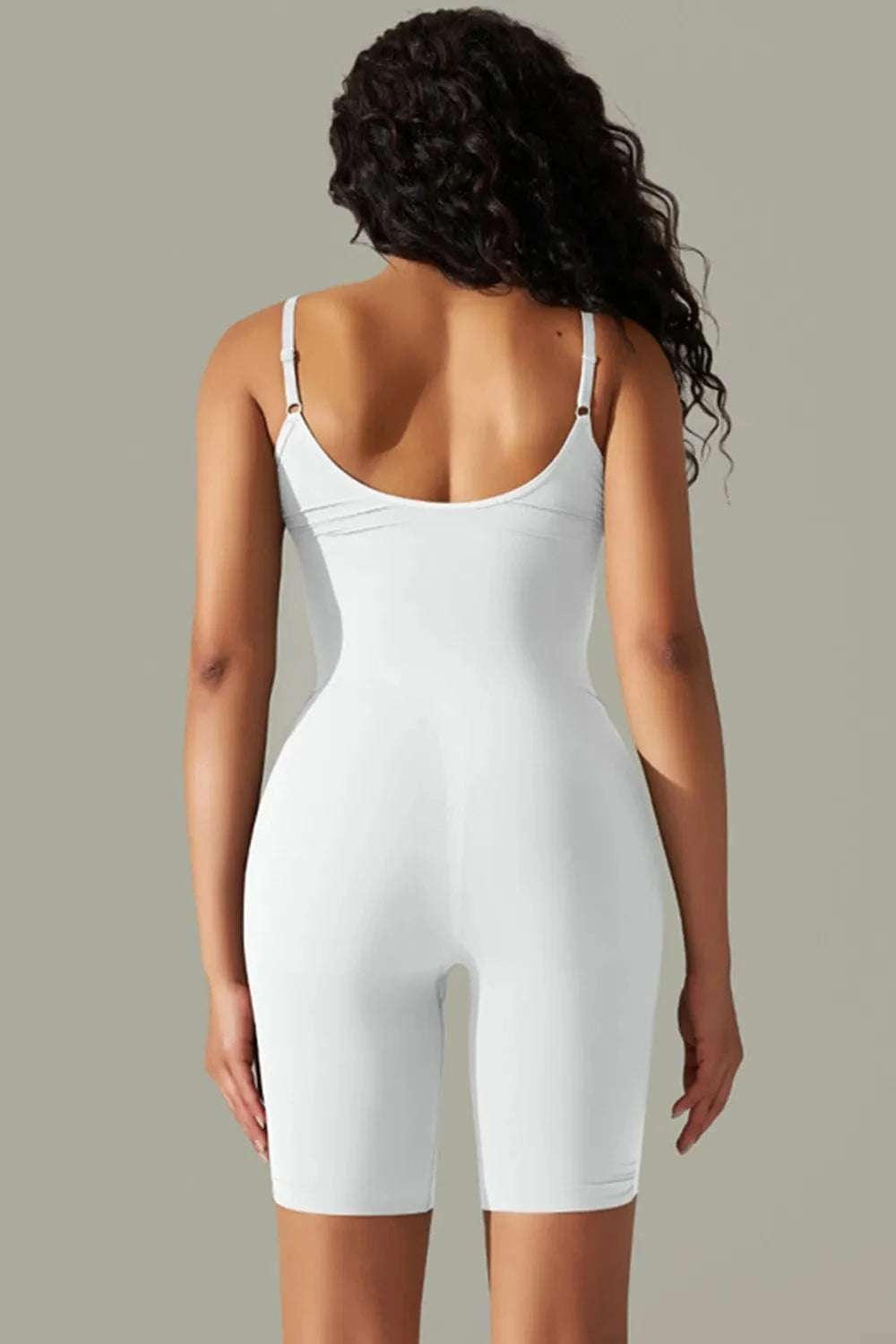 Trendsi Spaghetti Strap Active Romper