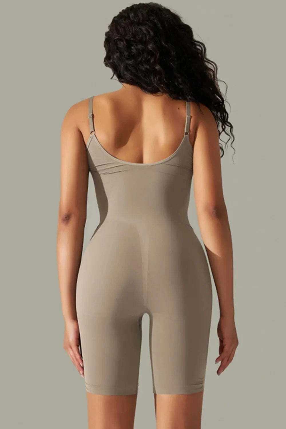 Trendsi Spaghetti Strap Active Romper