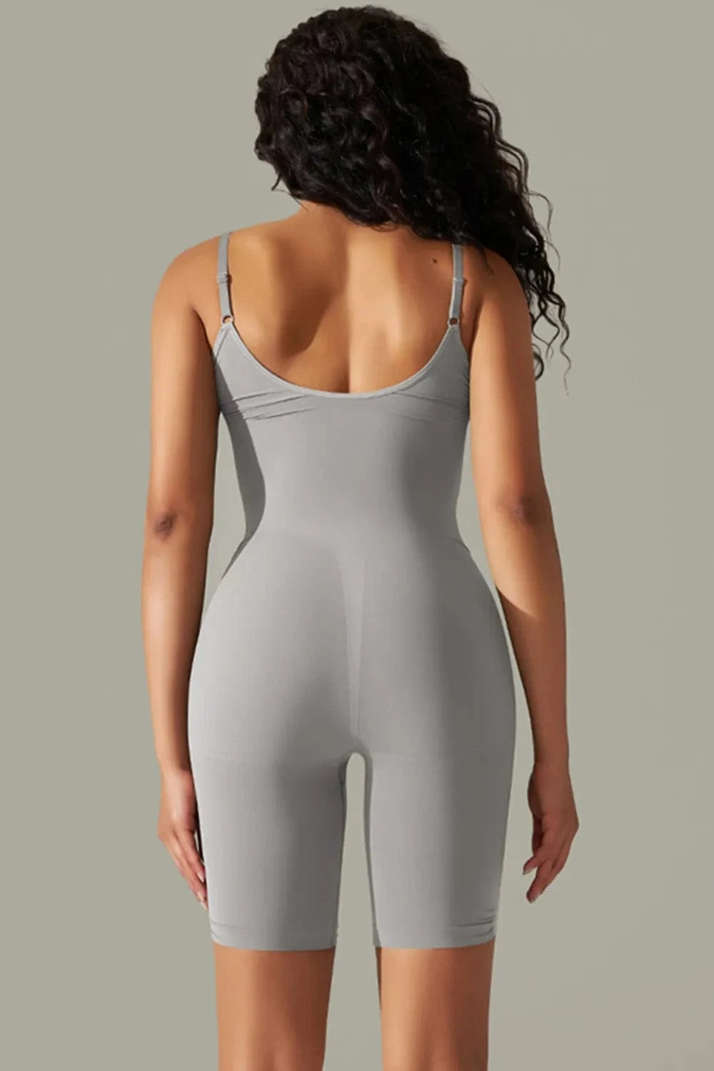 Trendsi Spaghetti Strap Active Romper
