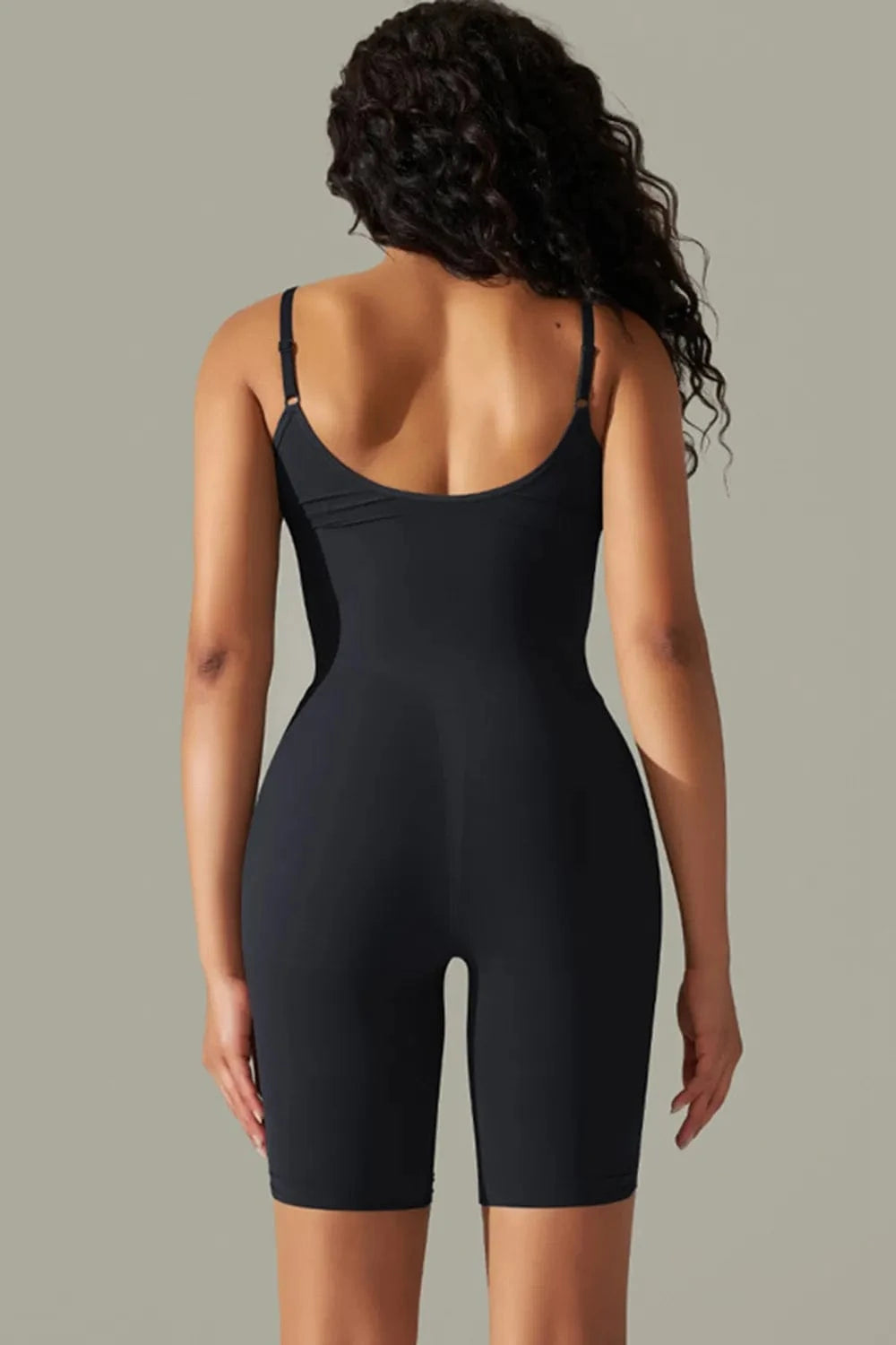 Trendsi Spaghetti Strap Active Romper
