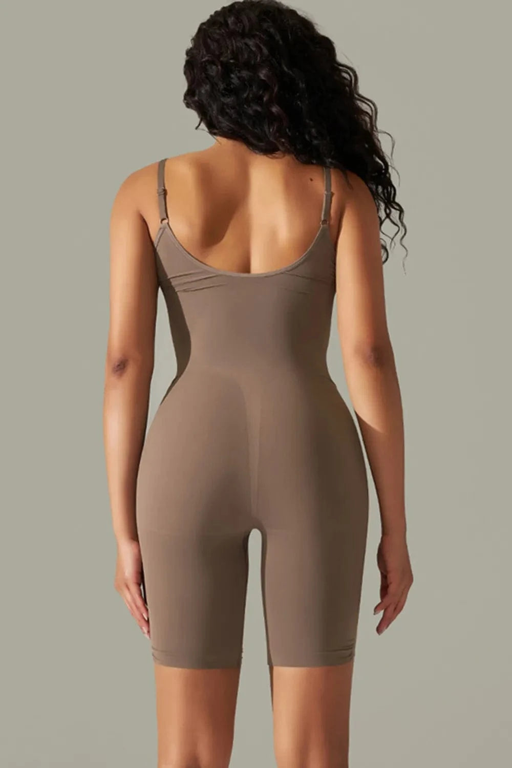 Trendsi Spaghetti Strap Active Romper