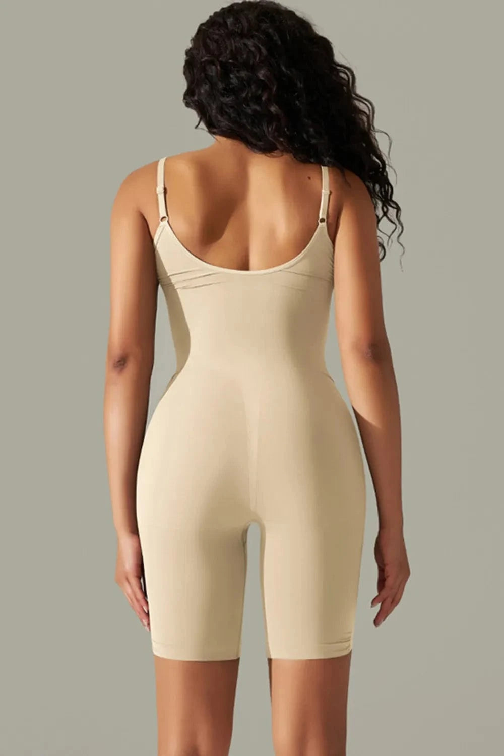 Trendsi Spaghetti Strap Active Romper