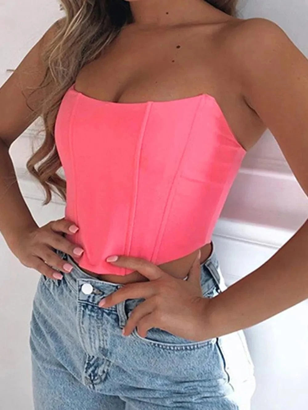 Trendsi Tube Cropped Top
