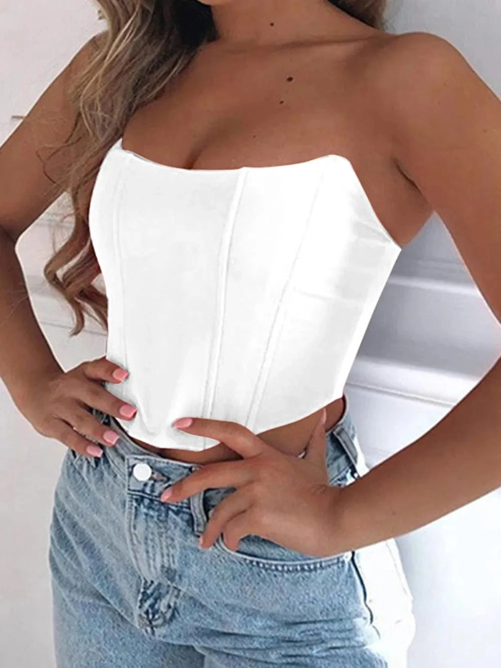 Trendsi Tube Cropped Top