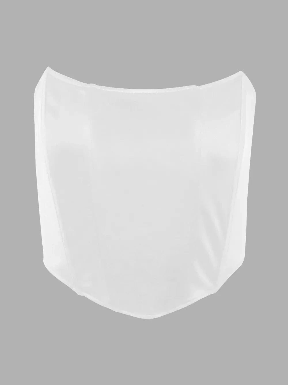 Trendsi White / S Tube Cropped Top