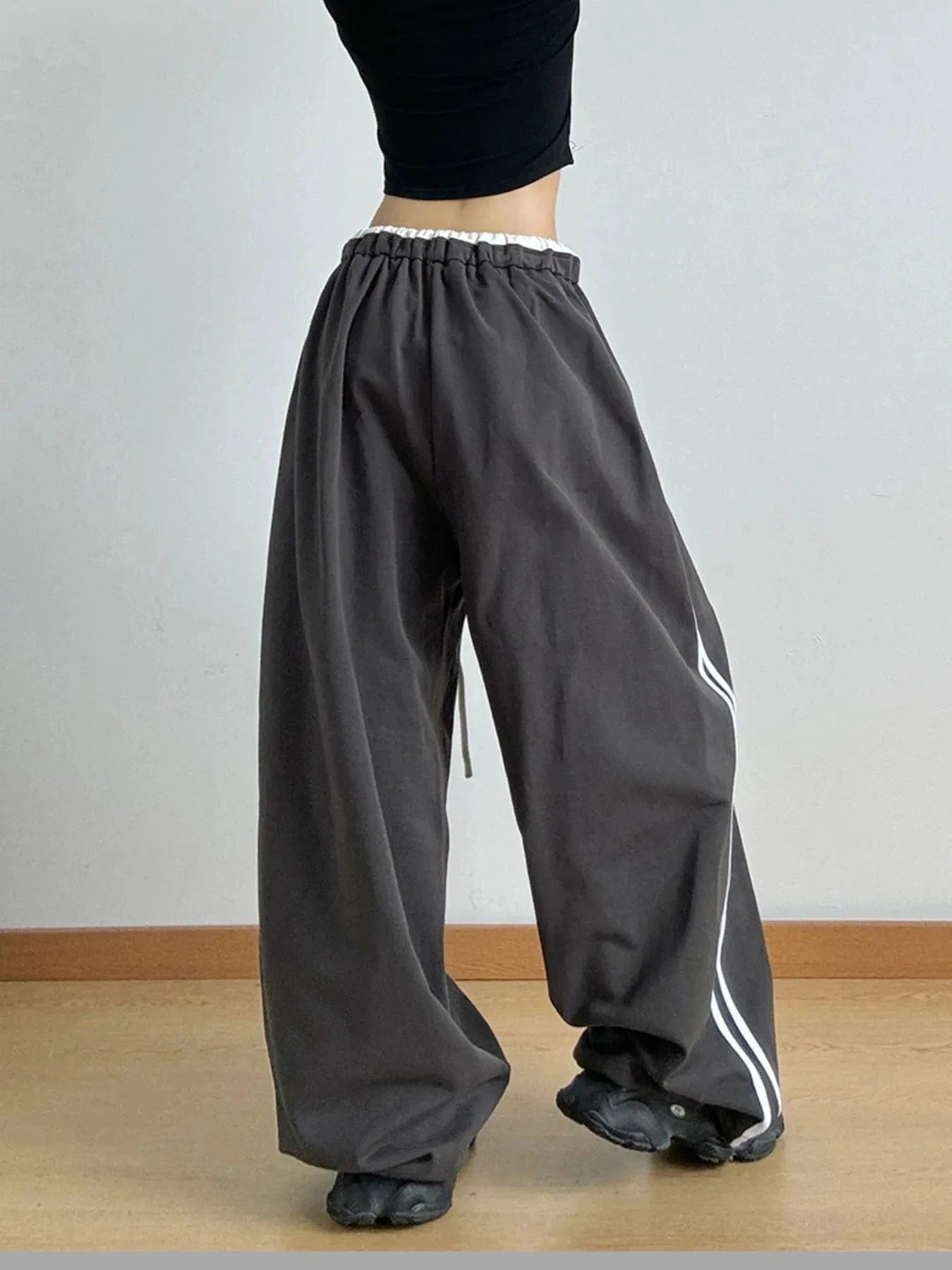 Trendsi Wide Leg Drawstring Pants
