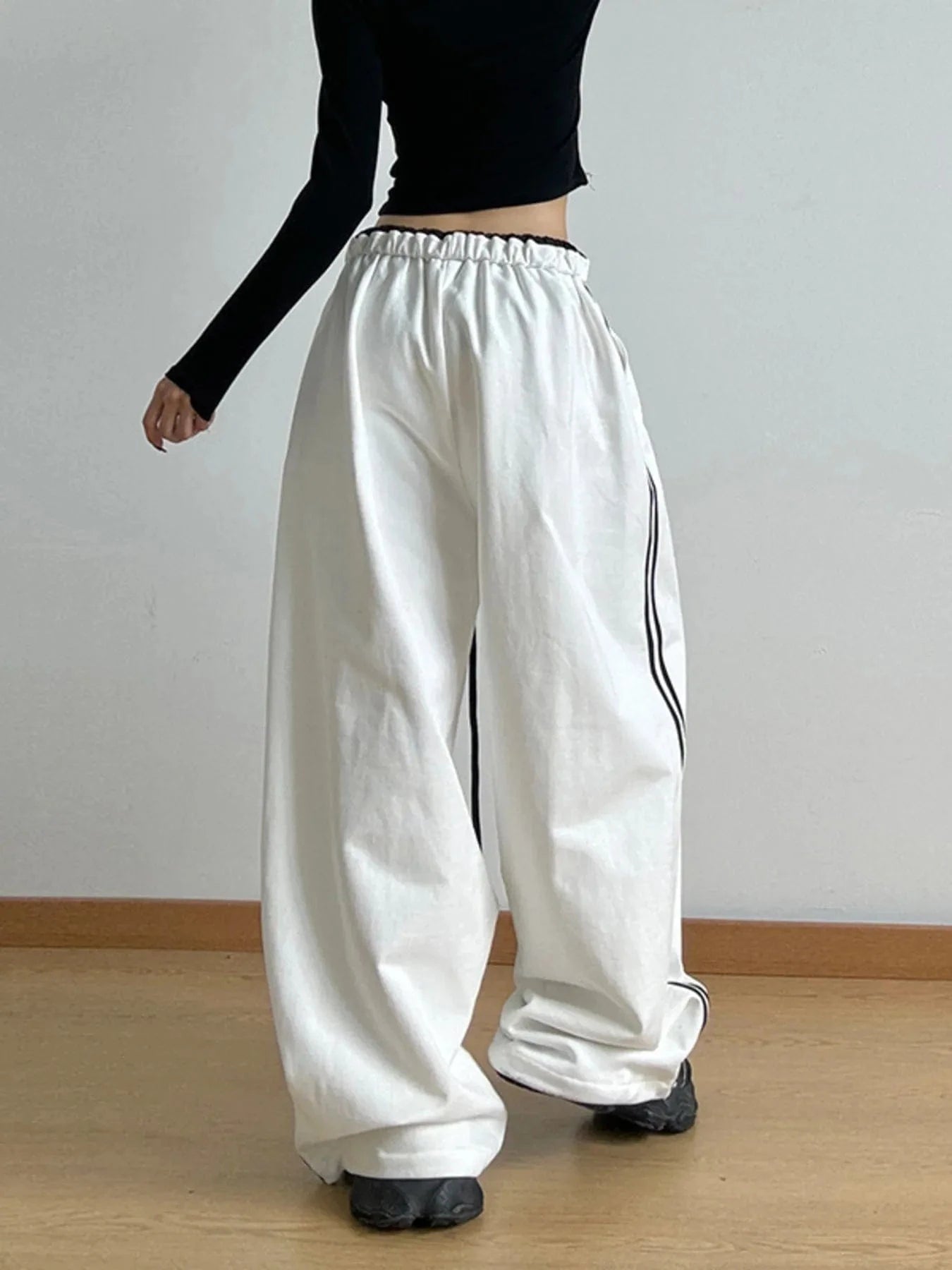 Trendsi Wide Leg Drawstring Pants