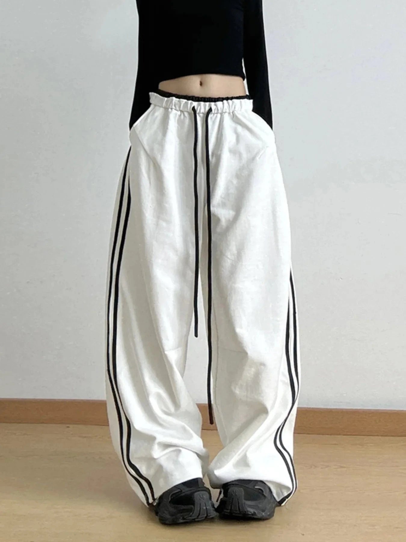 Trendsi Wide Leg Drawstring Pants
