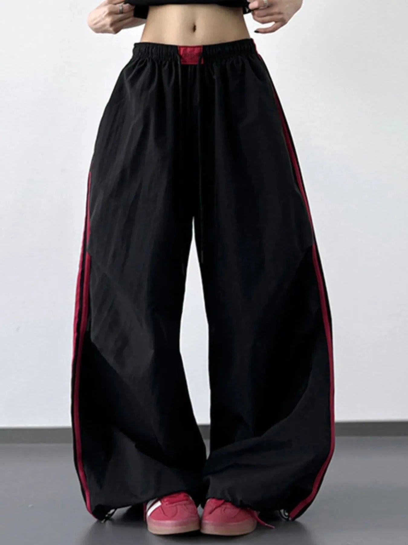 Trendsi Wide Leg Drawstring Pants