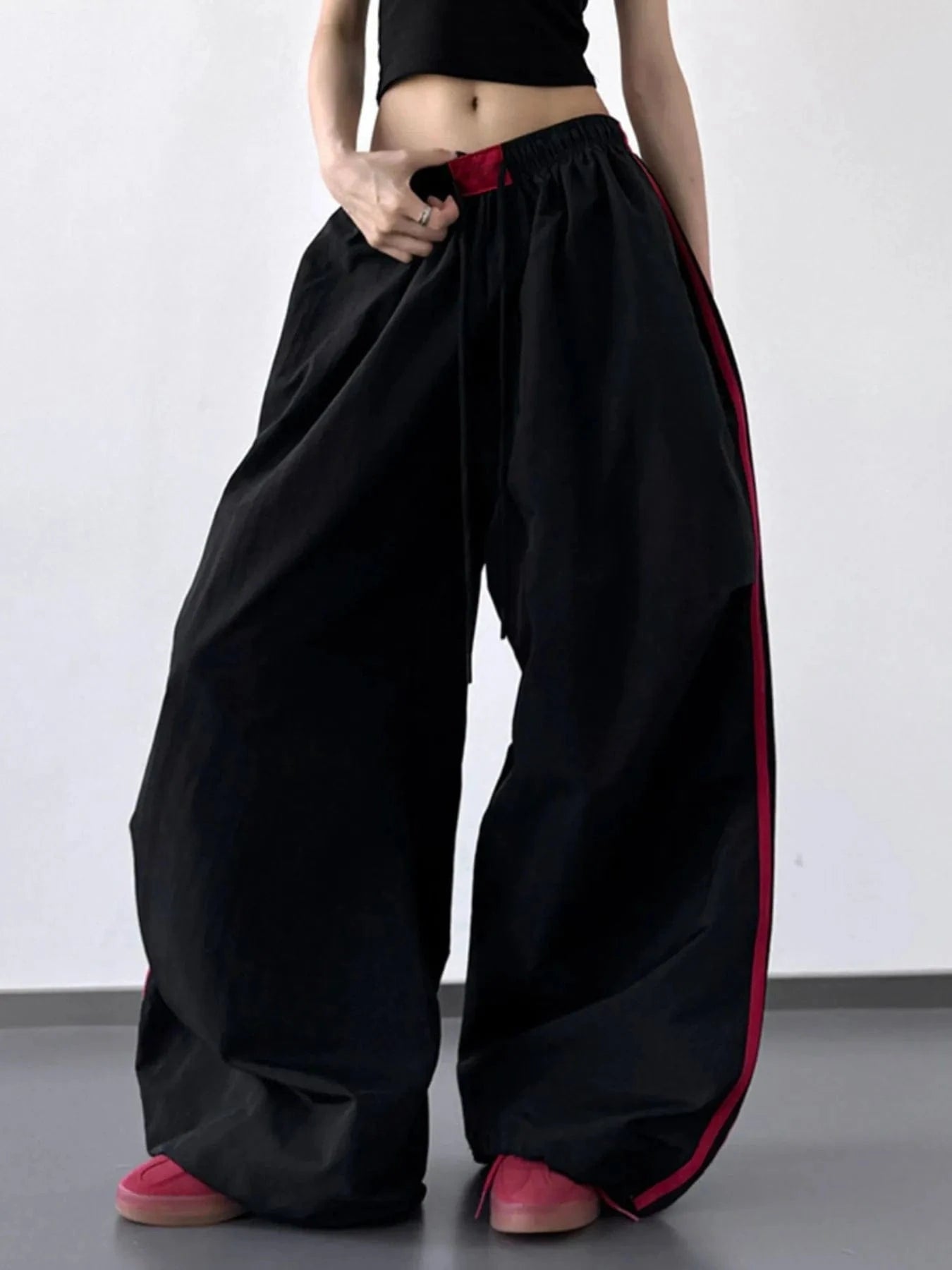 Trendsi Wide Leg Drawstring Pants