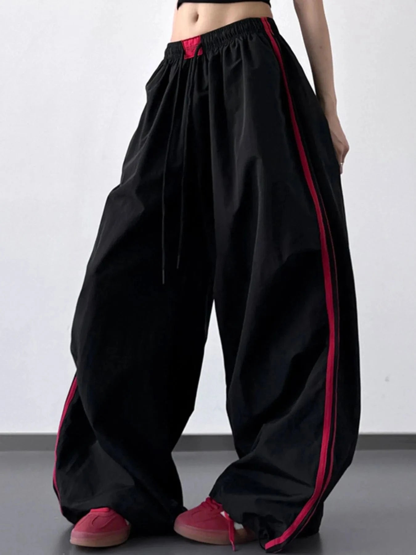 Trendsi Wide Leg Drawstring Pants